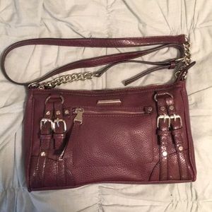 Purple Cross body purse